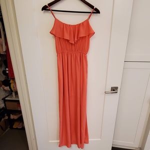 Forever 21 orange dress